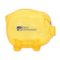 Translucent Yellow Classic Piggy Bank